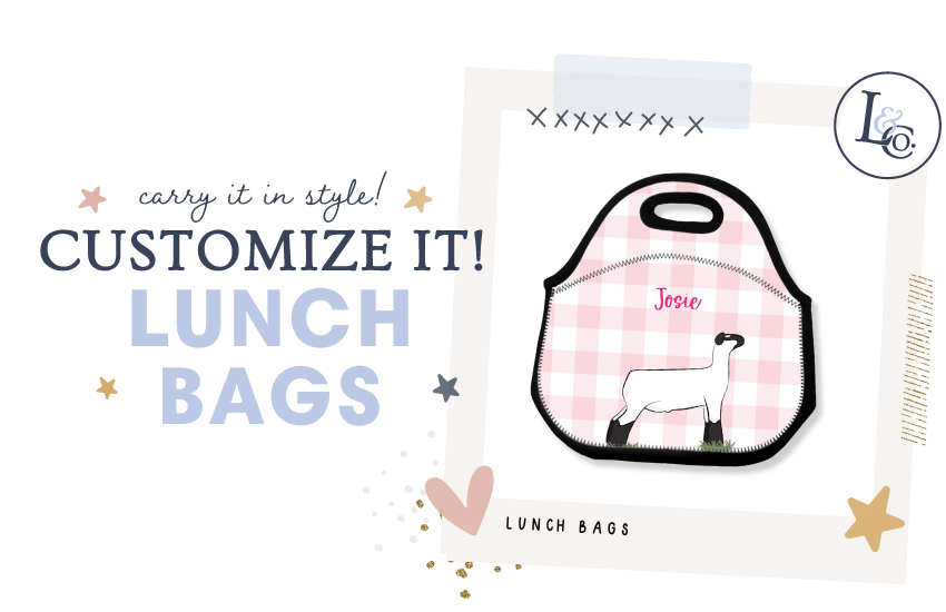 Personalized Stock Show Lunch Bag