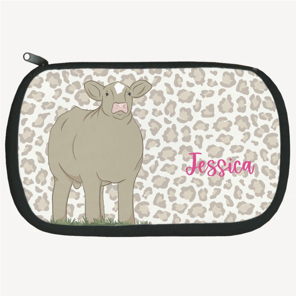 Personalized-Livestock-Accessory Pouch - Cheetah
