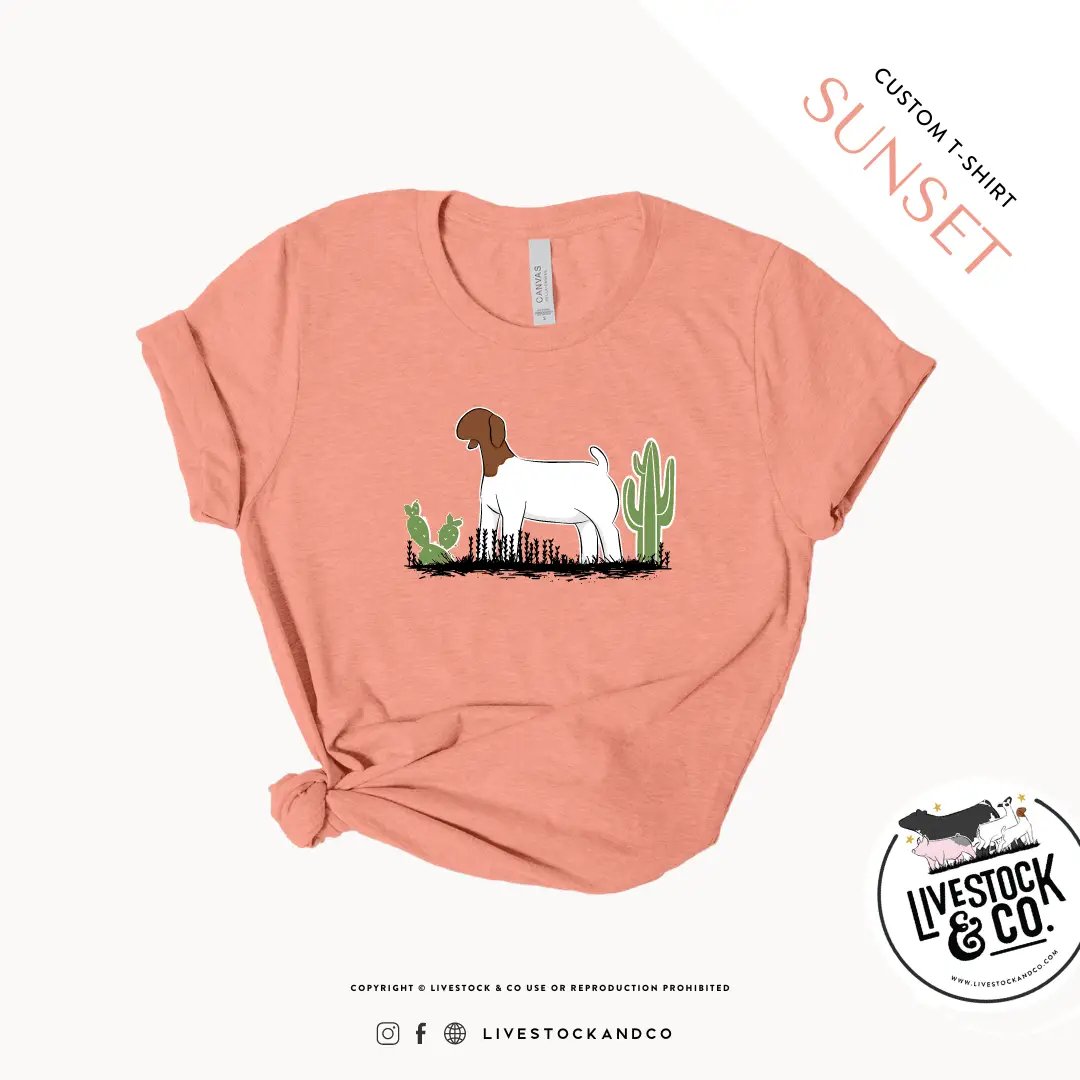 Personalized-Livestock-Cactus & Doe Shirt