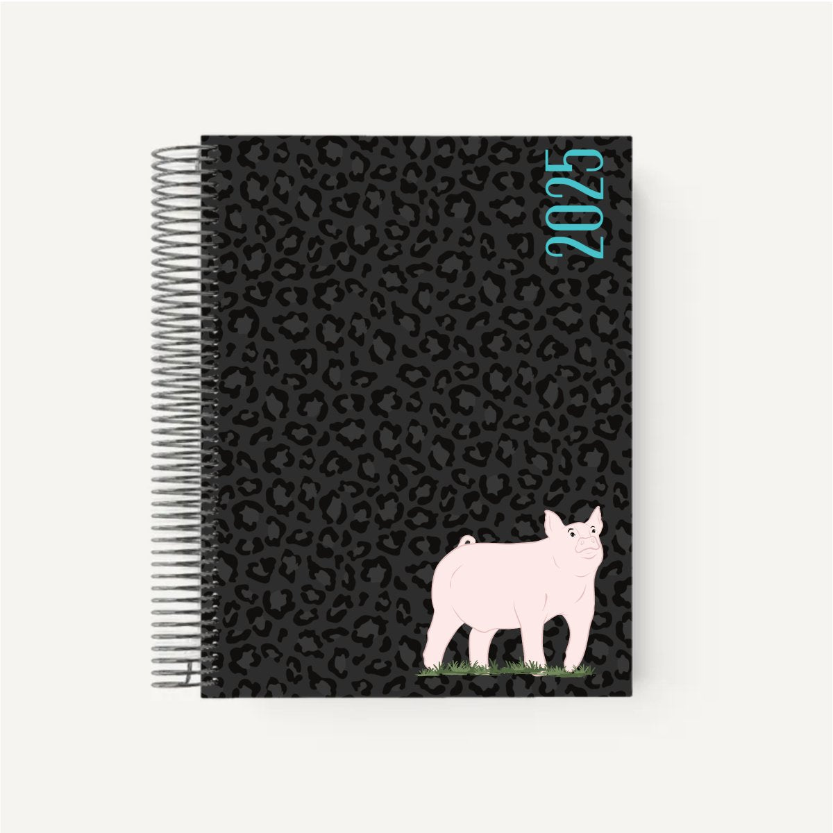 Personalized-Livestock-Daily Planner - Cheetah Cover
