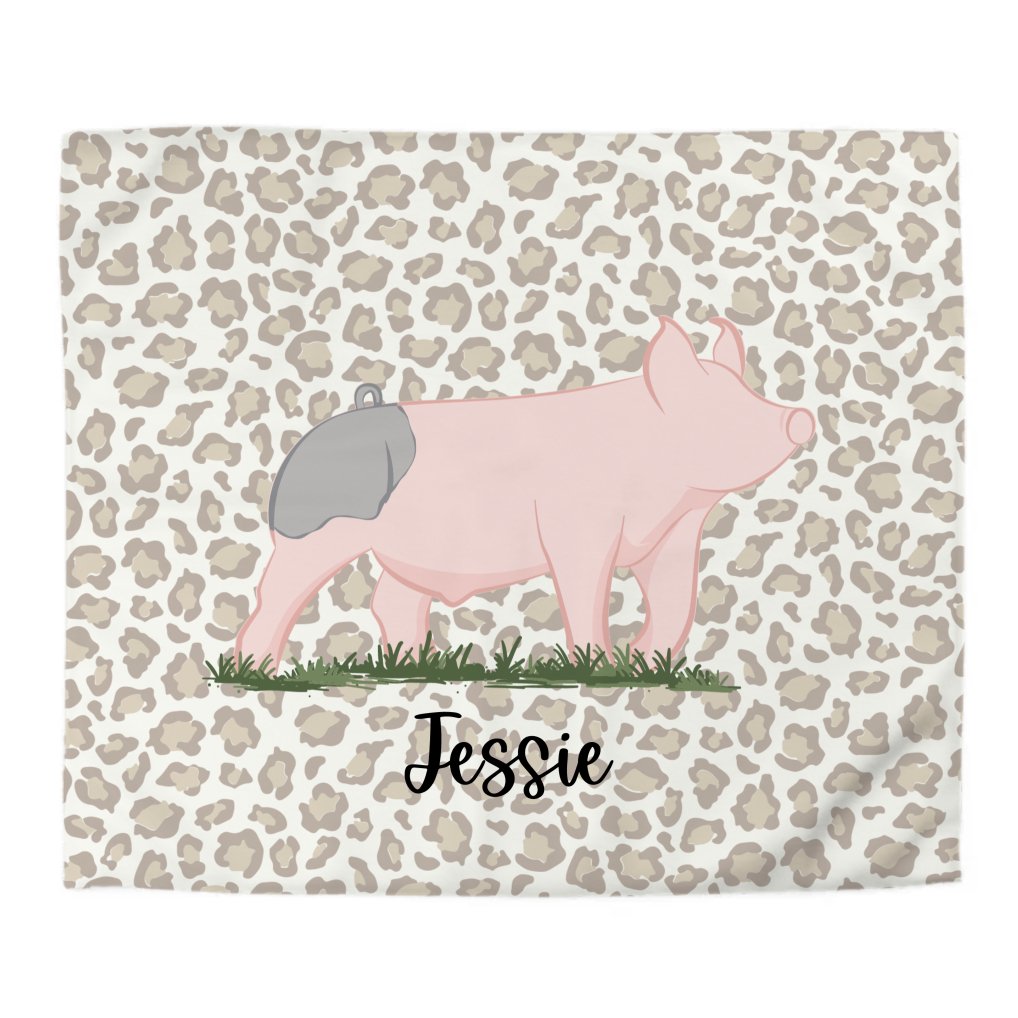 Personalized-Livestock-Duvet Cover - Cheetah Print