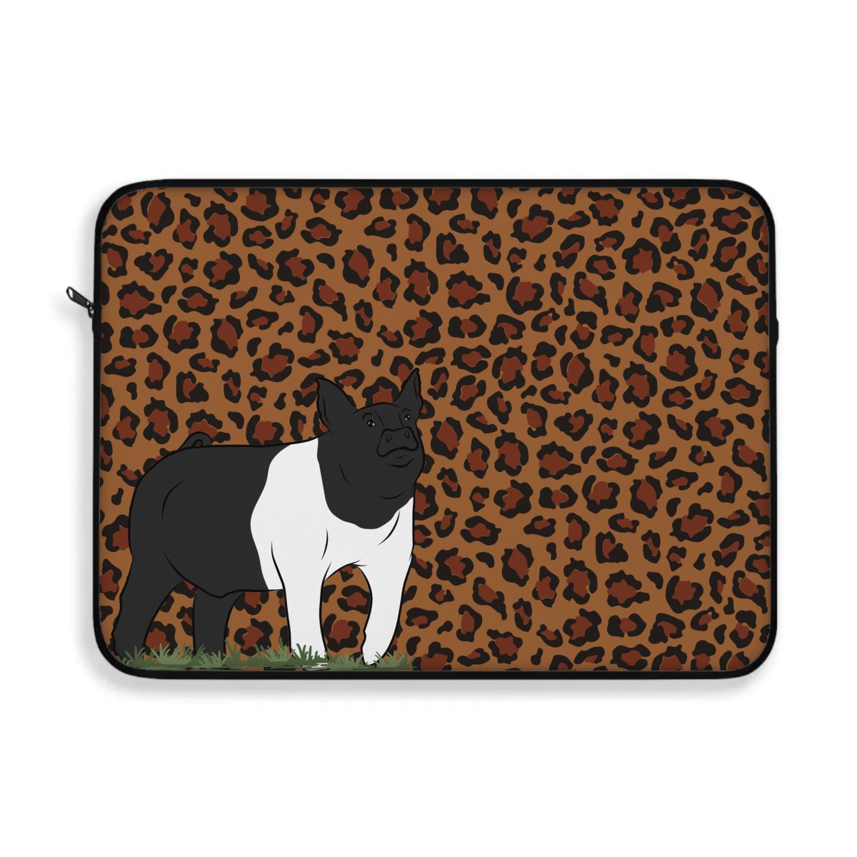 Personalized-Livestock-Laptop Sleeve - Cheetah Print