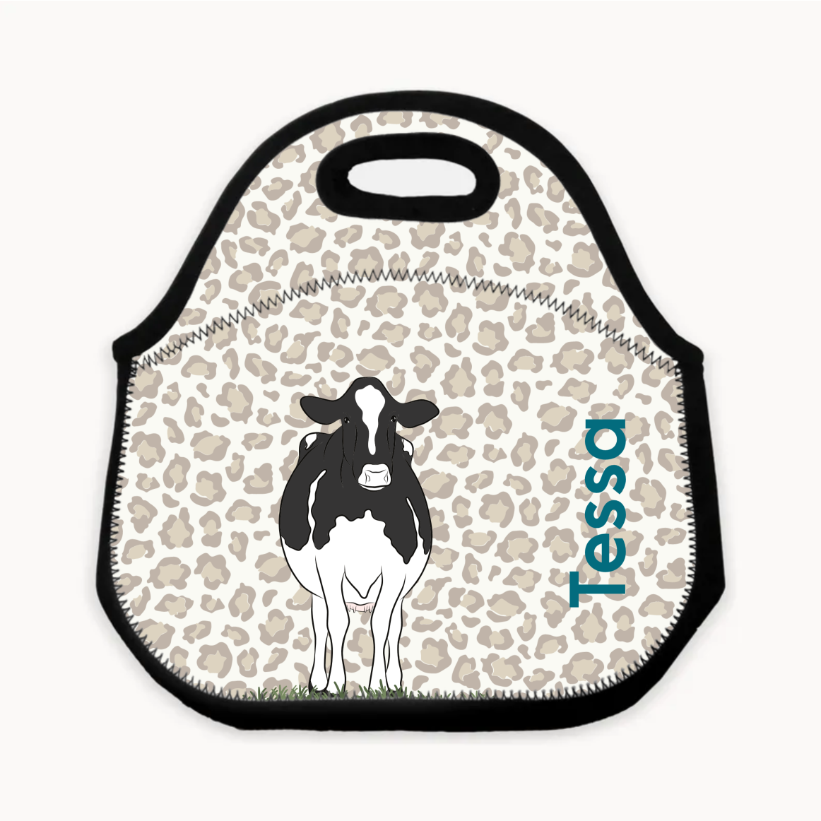 Personalized-Livestock-Lunch Bag - Cheetah