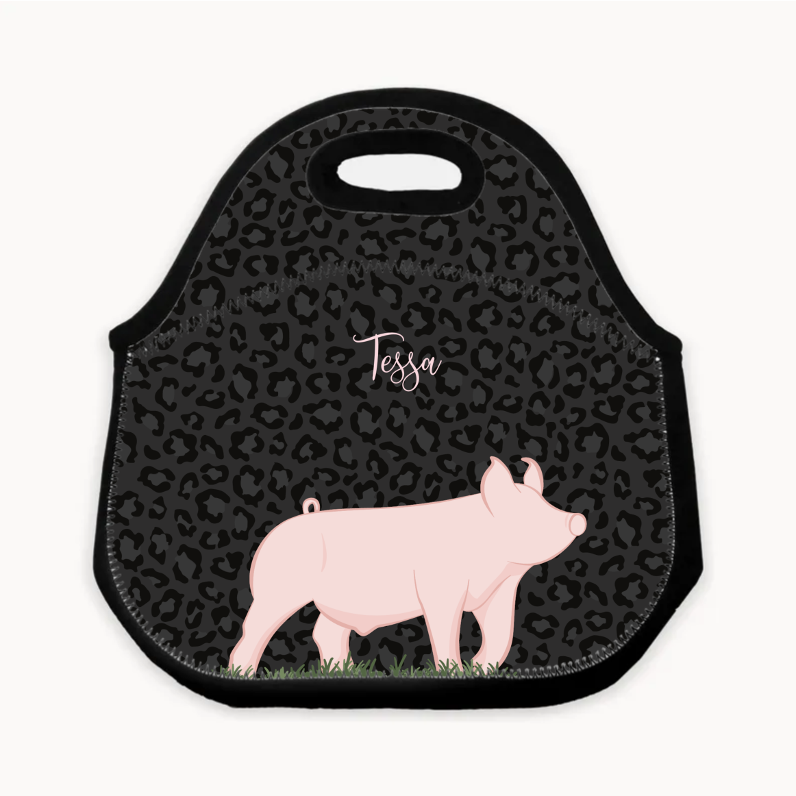 Personalized-Livestock-Lunch Bag - Cheetah