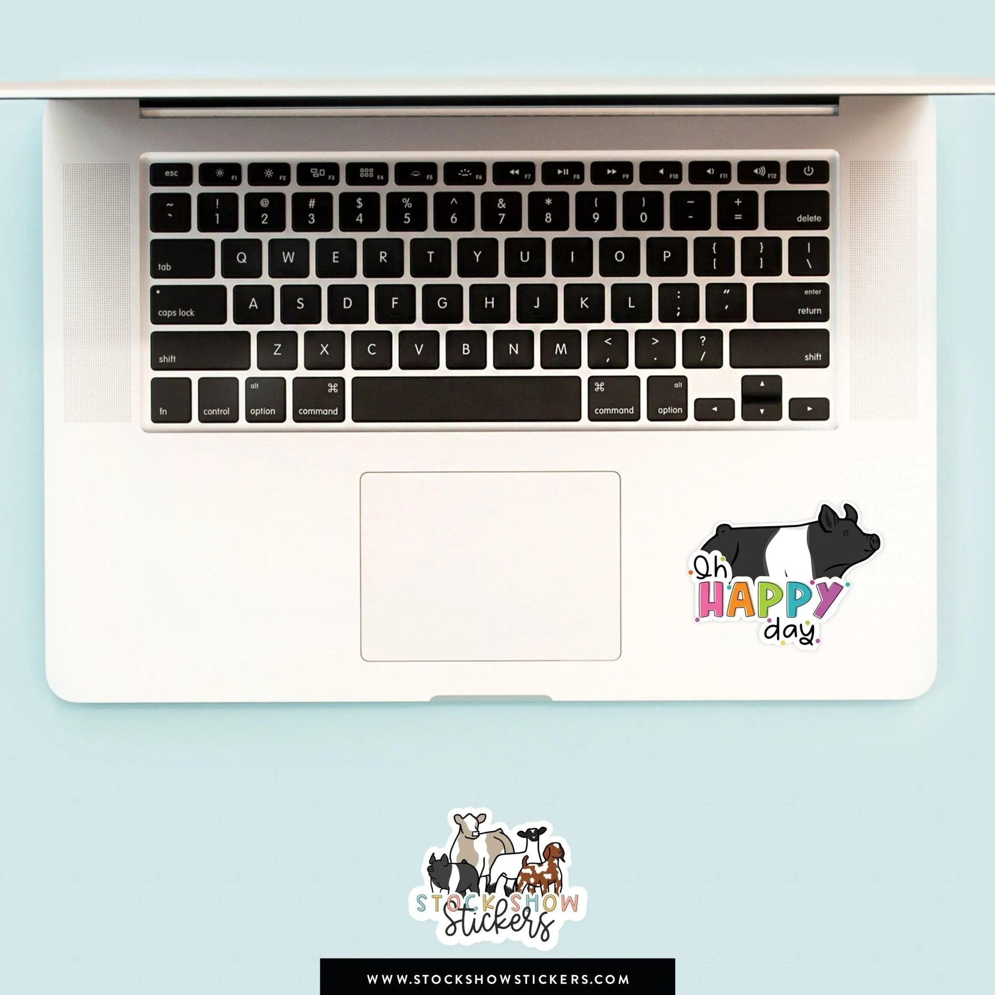 Personalized-Livestock-Oh Happy Day Livestock Stickers