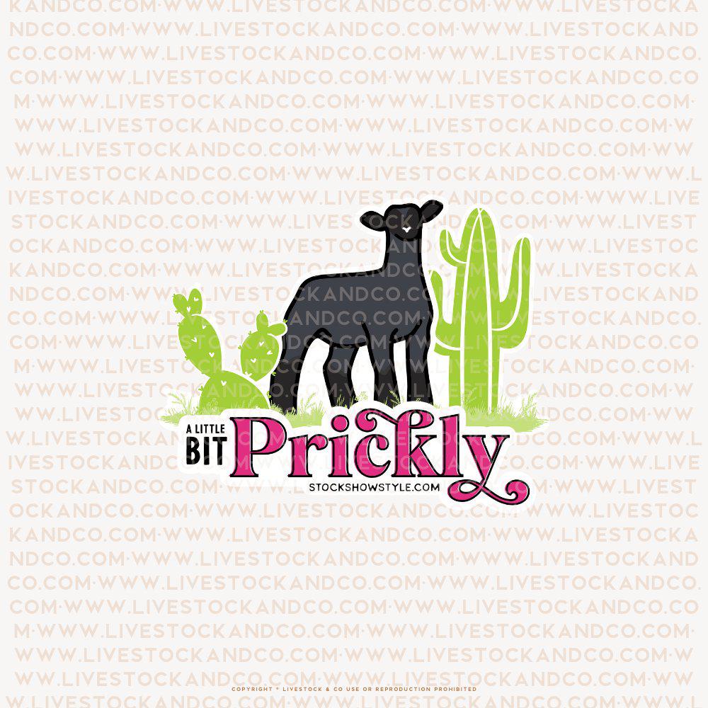 Personalized-Livestock-Prickly Livestock Stickers