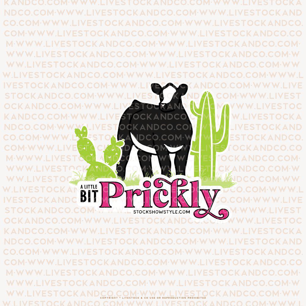 Personalized-Livestock-Prickly Livestock Stickers