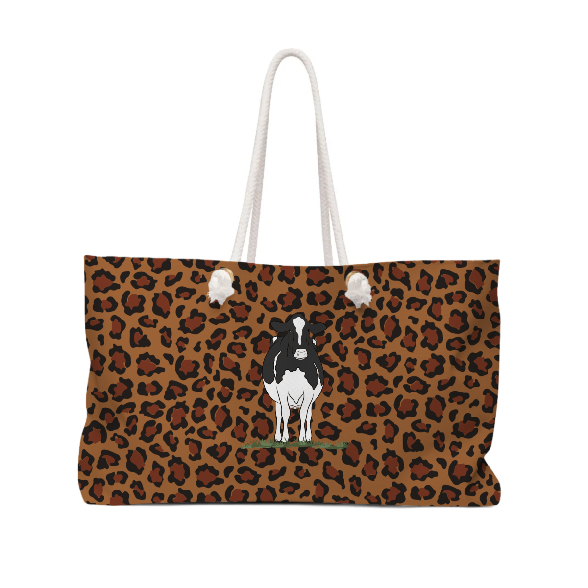 Personalized-Livestock-Tote Bag - Cheetah Pattern