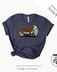 Personalized-Livestock-Cactus & Steer T-Shirt